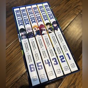 Blue Lock Manga Set Volumes 1-6